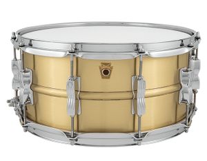 תוף סנר "Ludwig LB654B ACRO BRASS SNR BRUSHD 6.5" x 14