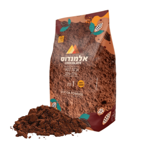 אבקת קקאו אלמנדוס 100% קקאו עם 20–22% חמאת קקאו