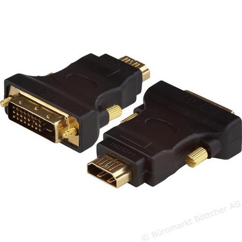 מתאם HDMI זכר / DVI זכר