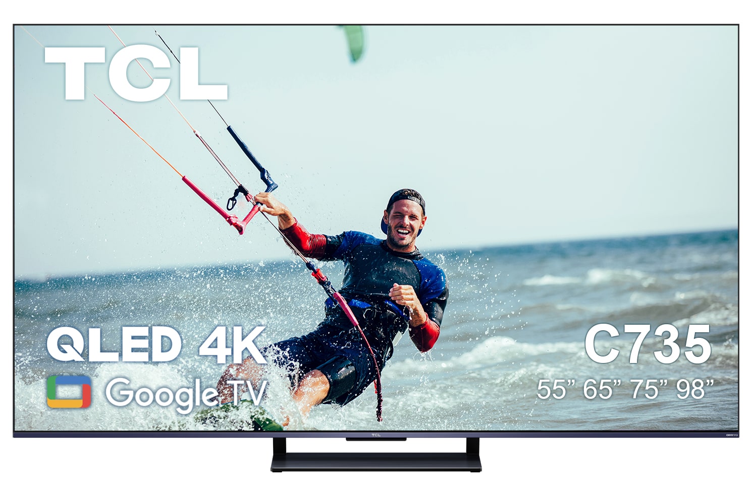 טלוויזיה 55 אינטש TCL 55C735 4K