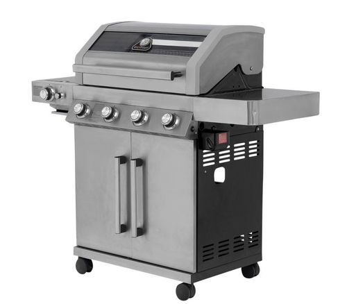 גריל גז משולב פחמים GS- Gourmet 4B +כירה 33043