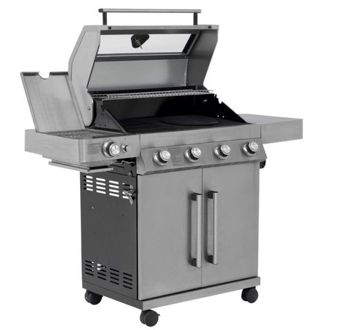 גריל גז משולב פחמים GS- Gourmet 4B +כירה 33043