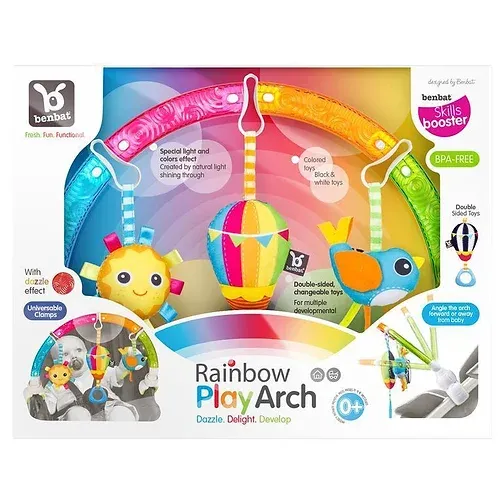 קשת ריינבו מתכווננת עם אפקט האור לעגלה או סלקל בנבת