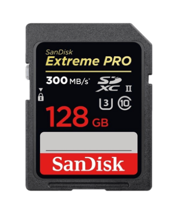 כרטיס זיכרון SanDisk Extreme Pro Extreme Pro 128GB SDXC SDSDXXY-128G 128GB SD סנדיסק