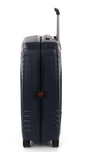 Roncato YPSILON 4.0 – Set Valigie Grande + Medio In Polipropilene, Blu Notte, Con Chiusura TSA E Sistema Espandibile