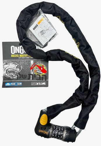 מנעול שרשרת קומבינציה  8022CL 8X110  OnGuARD