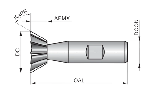 כרסום DORMER C83025.0X45