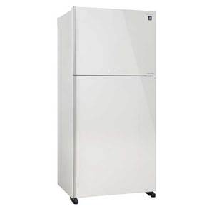 מקרר מקפיא עליון 516 ליטר Sharp SJ-4650 זכוכית לבנה
