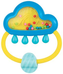 רעשן לתינוק ענן גשם עם טיפות מתנדנדות וחרוזים 