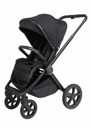 עגלת תינוק CIELO Q 2023 צבע שחור ידית שחורה