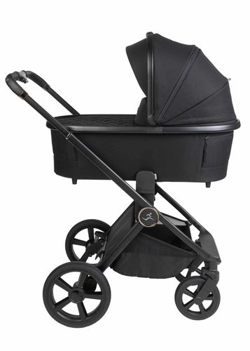 עגלת תינוק CIELO Q 2023 צבע שחור ידית שחורה