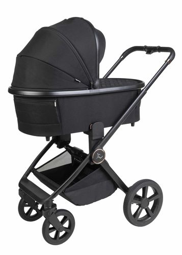 עגלת תינוק CIELO Q 2023 צבע שחור ידית שחורה