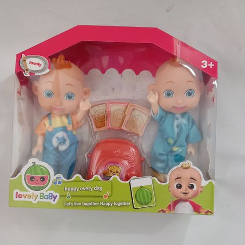 קוקומלון - זוג בובות עם אביזרים 15 ס