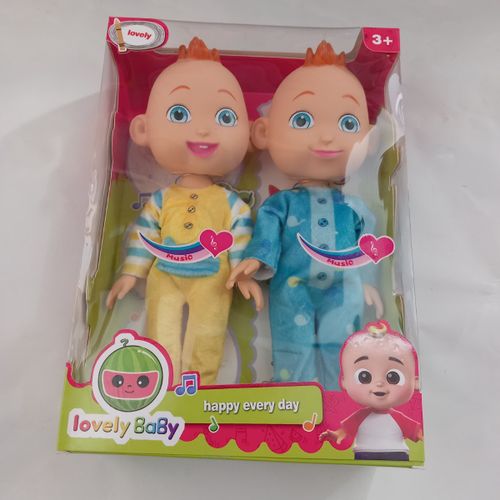קוקומלון - זוג בובות עם מוזיקה 25 ס