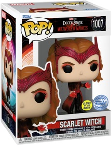POP Marvel: DSMM- Scarlet Witch(GW)(אקסקלוסיבי מדבקה כסופה) Funko