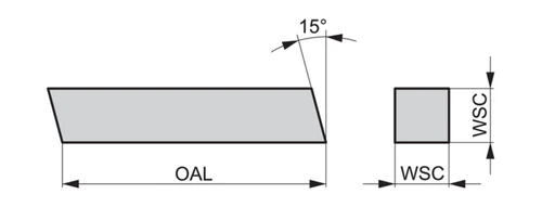 סכין חריטה DORMER K5208.0X100.0