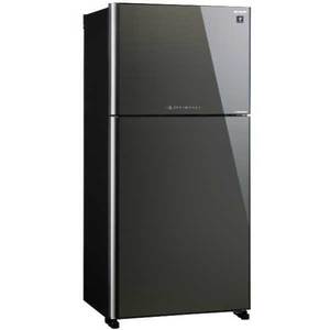מקרר מקפיא עליון 516 ליטר Sharp SJ-4650 זכוכית אפור