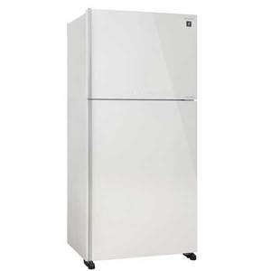 מקרר מקפיא עליון 558 ליטר Sharp SJ-4655W זכוכית לבנה