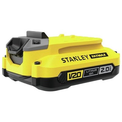 סוללת ליתיום סטנלי 2 אמפר STANLEY FATMAX SFMCB202 18V