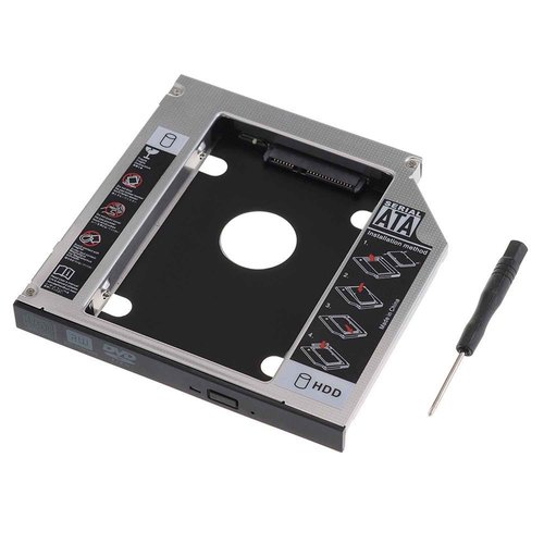 מתאם לחיבור קשיח במקום DVD במחשב נייד 12.7mm
