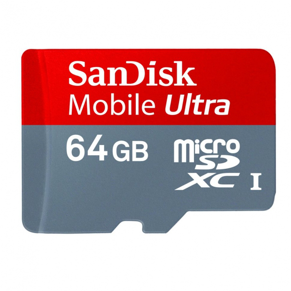 כרטיס זיכרון SanDisk Ultra SDXC 64GB