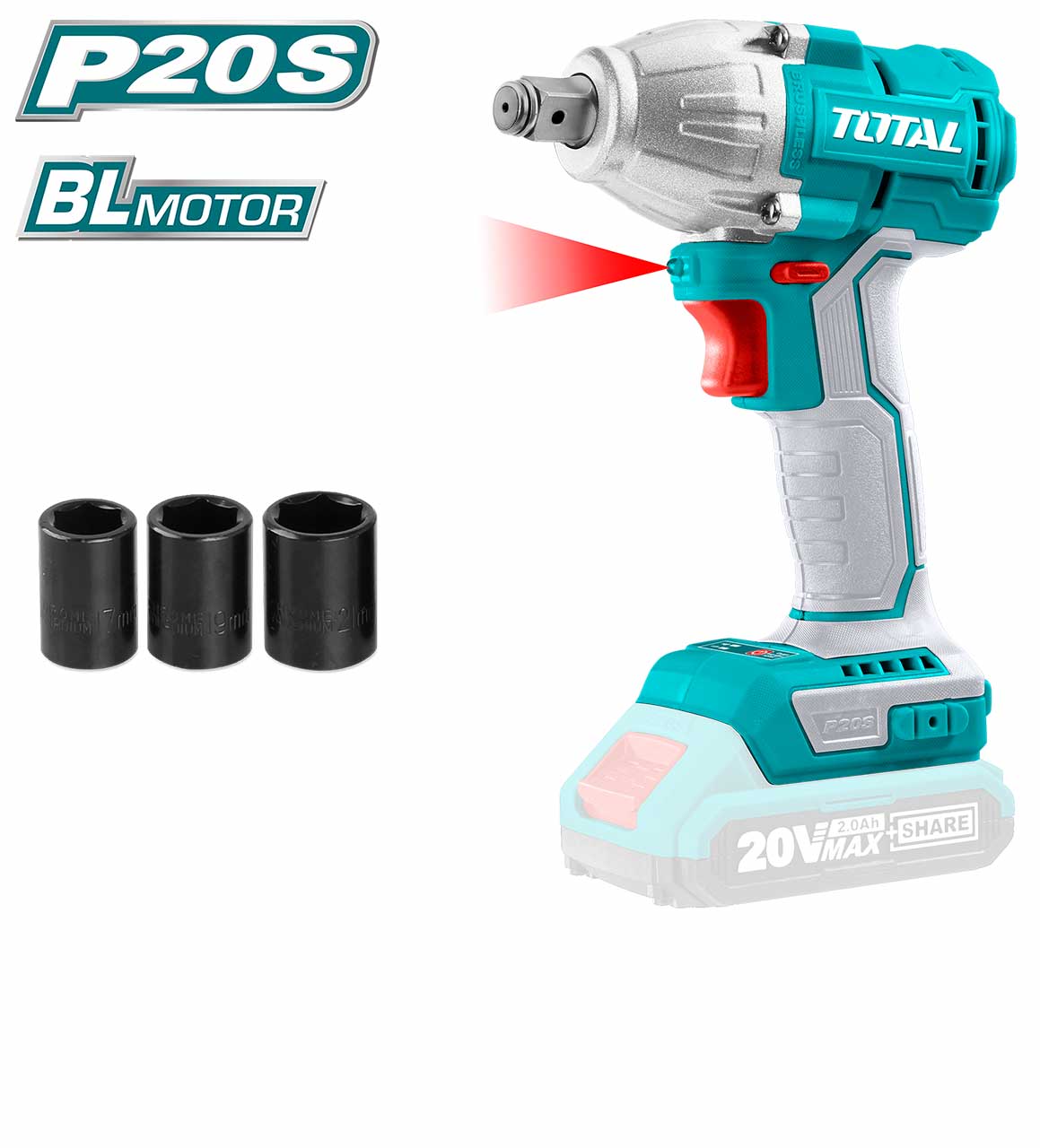 מברגה אלחוטית ליתיום תואמת 20V 1 יח