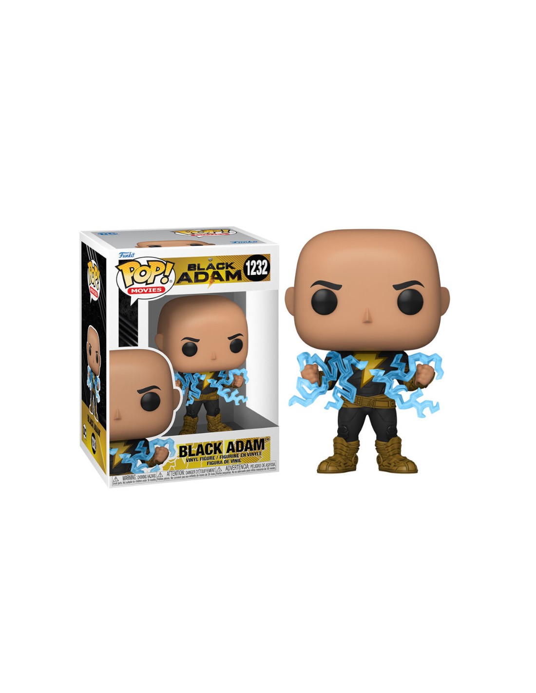 Black Adam #1232 (COMMON) Black Adam Funko POP! Movies