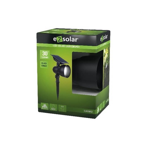 תאורת גינה לד סולארי עם דוקרן לד 30 לומן תוצרת EZSOLAR