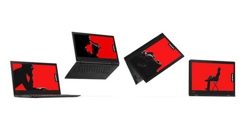 מחשב נייד Lenovo ThinkPad X1 Yoga (3rd Gen) מתצוגה