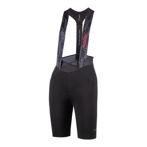 ביב רכיבה נשים VELOCE ERGO LADY BIBSHORT שחור אולטרא לייט מסנן קרינה 3D ומנדף