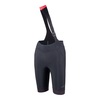 מכנסי ביב לרכיבת אופניים נשים MONO ERGO LADY BIBSHORT שחור מתקדם מסנן קרינה ומנדף