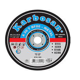דיסק לחיתוך ברזל 9″ KARBOSAN 3MM 300-960100