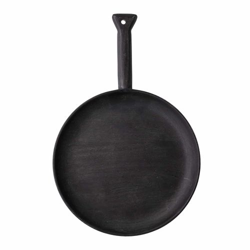 מגש עץ עגול Pan - שחור