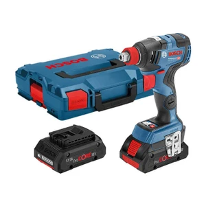 מברגה/מפתח רטיטה (אימפקט) בוש GDX 18V-200 C + שתי סוללות 4AH + מטען  + מזוודה Bosch 