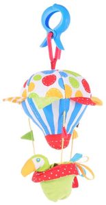 כדור פורח מנגן עם מגוון מרקמים לתליה בעגלה / עריסה / מיטה