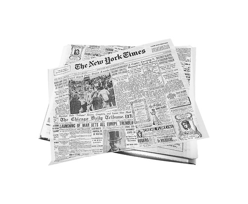 נייר פרגמנט NEW YORK TIMES לבן 1000 יח'