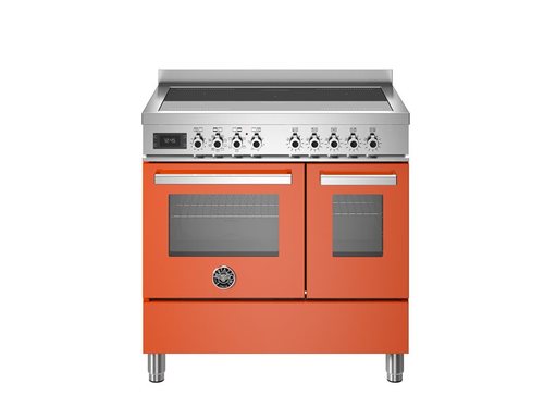 תנור אפייה דו תאי משולב אינדוקציה 90 ס