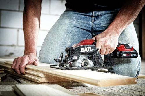 מיני מסור עגול יד אחת נטען 20V Brushless לעבודות רב גוניות  + סוללה 2.0Ah+ מטען