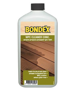 חומר ניקוי מרוכז למשטחי דק סינתטיים תוצרת BONDEX