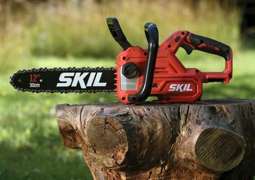 מסור שרשרת  נטען 20V Brushless להב 