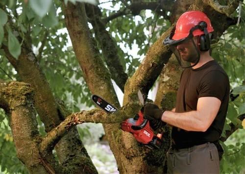 מסור שרשרת נטען 20V Brushless להב 