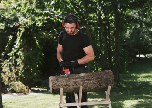 מסור שרשרת נטען 20V Brushless להב 