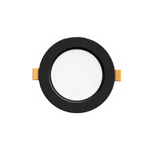 שקוע פנל עגול 9W שחור ספיר טקטוניקס