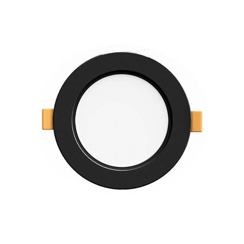 שקוע פנל עגול 12W שחור ספיר טקטוניקס