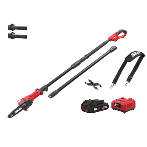 מסור גבהים 20V טלסקופי עד 3 מ להב 