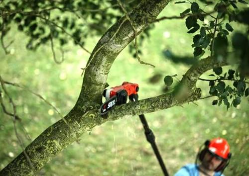 מסור גבהים 20V טלסקופי עד 3 מ להב 