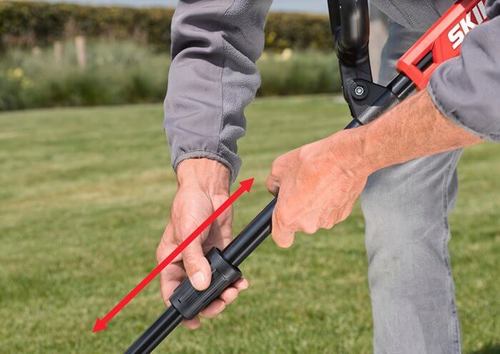 קוצץ קנטים טלסקופי נטען 20V קוטר 25 ס