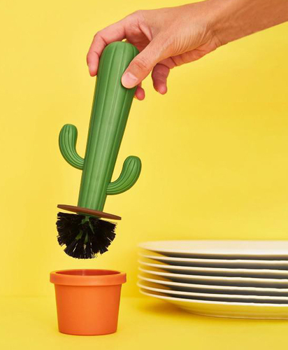 מברשת כלים עציץ קקטוס Cactus