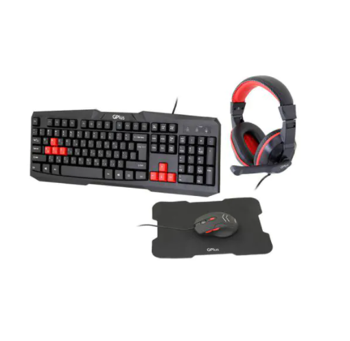 מארז גיימינגGplus BUNDLE-1 4IN1