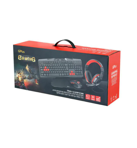 מארז גיימינגGplus BUNDLE-1 4IN1